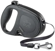 Smycze dla psów - Ferplast Flippy One Tape L Smycz automatyczna Taśma 5 m Czarny - miniaturka - grafika 1