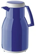 Termosy - Helios Wash termos z tworzywa sztucznego, z nakrętką, 1,0 l, możliwość mycia w zmywarce, niebieski, liczba 1 szt. 2744-008 - miniaturka - grafika 1