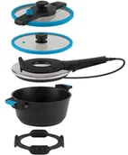 Patelnie - REMOSKA Zestaw T41/46 Tria Blue - miniaturka - grafika 1