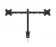 Akcesoria do monitorów - ART L-02A 2 monitory mocowanie do krawędzi biurka - miniaturka - grafika 1