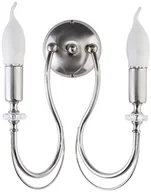 Lampy ścienne - Jupiter 1690 - Kinkiet MELANI 2xE14/40W/230V srebrny - miniaturka - grafika 1
