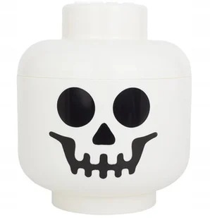 Lego Pojemnik głowa szkielet czaszka helloween - Pojemniki na zabawki - miniaturka - grafika 2