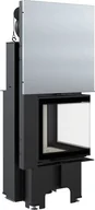 Kominki wolnostojące - Kratki.pl Marek Bal Kominek powietrzny stalowy VN prawy 8 kW  200 Gilotyna VNP/480/480 - miniaturka - grafika 1