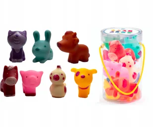 Djeco Zabawki do kąpieli zwierzątka Farma DJ09116 - Zabawki do kąpieli - miniaturka - grafika 3