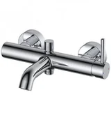 Baterie wannowe i prysznicowe - Omnires Y1230 CR Bateria wannowa natynkowa CHROM - miniaturka - grafika 1