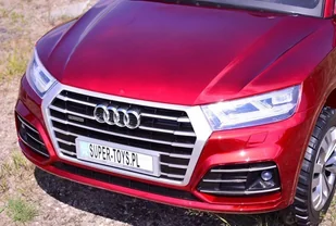 Super-Toys AUDI Q5 2 OSOBOWE, MIĘKKIE KOŁA, MIĘKKIE SIEDZENIE, LAKIER, PANEL MP4,PEŁNA OPCJA/Q5-TWO SEATS AUDI-Q5-TWO-LAKIER-CZERWON - Pojazdy elektryczne dla dzieci - miniaturka - grafika 20