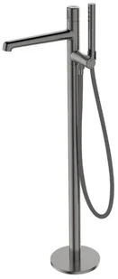 Laveo Laveo bateria bateria wannowa wolnostojąca Pretto BAO 911S grafit - Baterie podtynkowe - miniaturka - grafika 5