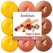 Świece - Bolsius Podgrzewacz zapachowy AROMATIC cynamon 18 szt. - miniaturka - grafika 1