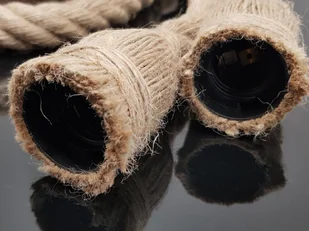 LED Line Oprawa sznur jutowy konopny 1,5m 2xE27 249884 - Akcesoria do oświetlenia - miniaturka - grafika 2