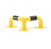 Wyposażenie miejsc publicznych - AJ Bariera ochronna narożna 350x600x600mm śr.89mm 310371 - miniaturka - grafika 1