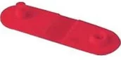 Papier do drukarek - Zebra Klipsy do opasek 97032-RED - miniaturka - grafika 1