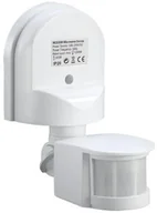 Czujniki ruchu i zmierzchu - Maclean Czujnik ruchu zmierzchu MCE25 W ścienny biały 180° 1200W MCE25 W - miniaturka - grafika 1