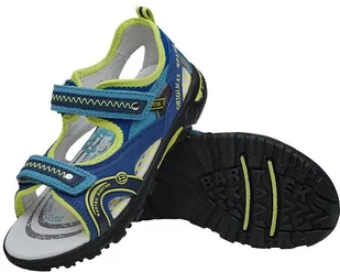 Bartek Sandałki na rzepy 16113-64H 19113-64H Niebieskie Sandały 27695 - Buty dla dziewczynek - miniaturka - grafika 3