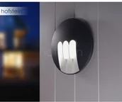 Lampy ogrodowe - Lutec MASK zewnętrzny kinkiet LED Antracytowy 3-punktowe Nowoczesny Obszar zewnętrzny MASK Czas dostawy od 6-10 dni roboczych 5187101118-DO2 - miniaturka - grafika 1