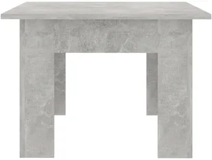 vidaXL vidaXL Stolik kawowy, betonowy szary, 100x60x42 cm, płyta wiórowa - Ławy i stoliki kawowe - miniaturka - grafika 5