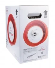 Gembird Kabel UTP KAT 5 drut AL- CU 305M szary (UPC-5004E-SOL) - Kable miedziane - miniaturka - grafika 4
