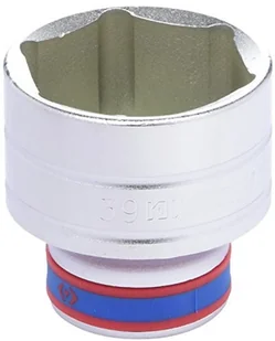 KING TONY nasadka krótka 39 mm 433539MR - Klucze i nasadki - miniaturka - grafika 2