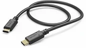 Kable USB - Hama Kabel do ładowania/transmisji danych, USB-C - USB-C, 1,5 m, czarny, 00187294 00187294 - miniaturka - grafika 1