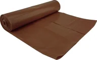 Worki na śmieci - Aglo3 Aglo3 Brązowe worki na śmieci BIO ekstra mocne folia recyklingowa LDPE 10 sztuk 240 l SZ1301_16/BRĄZOWE - miniaturka - grafika 1