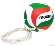 Siatkówka - Molten Piłka siatkowa V5M9000-T treningowa z gumką) V5M9000-T - miniaturka - grafika 1