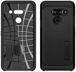 Spigen Etui Tough Armor do LG G8 ThinQ Black A32CS25980 - Etui i futerały do telefonów - miniaturka - grafika 2
