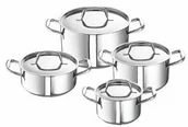 Zestawy garnków i patelni - Schulte-Ufer garnki Nimm-4-Set Finesse 1087 4 elementy Punkty odbioru Kraków lub Warszawa Paczkomaty Szybka Wysyłka 1087 - miniaturka - grafika 1