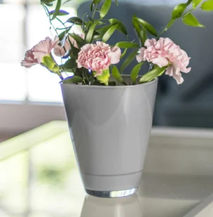 Waza Modern szara - Wazony i flakony Waza Modern szara - Wazony i flakony - miniaturka - grafika 1