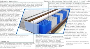 Kaszmirowysen Amir 60x135 - Materace - miniaturka - grafika 3