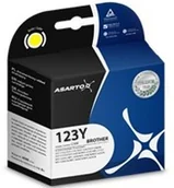 Tusze zamienniki - Asarto Tusz do Brother LC123 | DCP-J132W/MFC-J4410DW | yellow AS-B123Y [7819855] - miniaturka - grafika 1