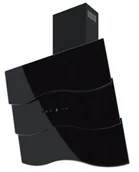 Okapy kuchenne - Toflesz OK-6 Fala 60 Czarny - miniaturka - grafika 1