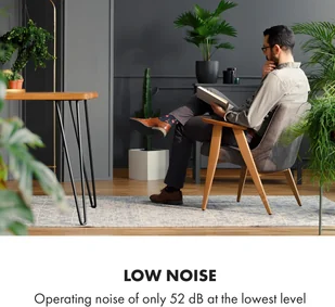 Klarstein Metrobreeze New York Smart 7k, klimatyzator przenośny, 7000 BTU/2,1 kW, klasa efektywności energetycznej A, pilot zdalnego sterowania DXJ2-MtrbrzNYSmrt7KW - Klimatyzatory - miniaturka - grafika 21