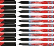 Cienkopisy - Schneider Topliner 911 cienkopis (wkład wymienny, 0,4 mm), czerwony 9112 - miniaturka - grafika 1