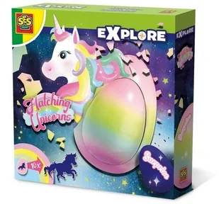 Ses NL Kreatywna zabawa - Wylęganie jednorożca z jajka - Zabawki kreatywne - miniaturka - grafika 3