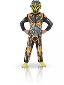 Stroje karnawałowe - Rubie's Bumble Bee kostium dla dzieci ze Transformers, czarny CS888913/S - miniaturka - grafika 1