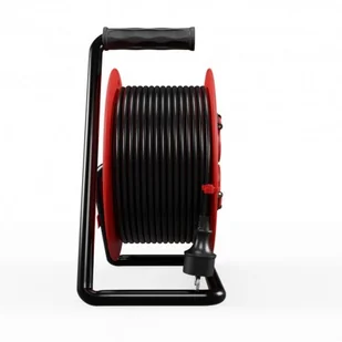 PLASTROL Przedłużacz bębnowy SCHUKO 4x2p+Z IP44 16A 3x1,5 50m 7966 W-98500 - Przedłużacze i rozgałęźniki - miniaturka - grafika 4