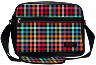 Plecaki - Majewski Torba na ramię SB2 CHEQUERED PATTERN 7 St.Right - miniaturka - grafika 1