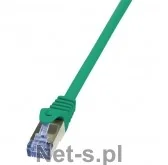 LogiLink Patchcord CQ3045S Cat.6A S/FTP 1,5m zielony CQ3045S - Kable miedziane - miniaturka - grafika 2