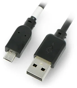 Wentronic Przewód USB 2.0 Hi-Speed; USB Micro-B 015 Czarny 0.15 m, czarny - Kable USB - miniaturka - grafika 2