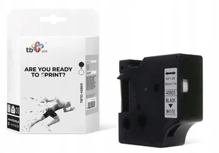 DYMO RHINO tb print TB Print Taśma TBTD-45803 do Czarny na Białym 19x7mm 1szt TBTD-45803 - Dodatki do drukarek i skanerów - miniaturka - grafika 3