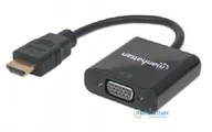 Adaptery i przejściówki - Konwerter Hdmi Męski Na Vga Żeński - miniaturka - grafika 1