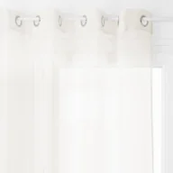 Zasłony - Atmosphera Zasłona na okno z metalowymi pierścieniami B075XPT5FJ - miniaturka - grafika 1