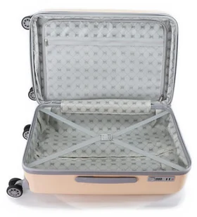 ELLE Walizka średnia ELLE Debossed różowe złoto - Walizki - miniaturka - grafika 9