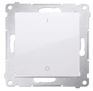 Simon KONTAKT - Łącznik dwubiegunowy (moduł) 16 AX - 54 Premium DW2A.01/11 - Wyłączniki światła i elektryczne - miniaturka - grafika 2