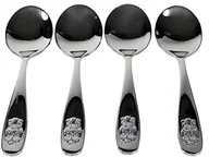 Sztućce dla dzieci - Viva Haushaltswaren VIVA artykuły gospodarstwa domowego # 04142 # sztućce dla dzieci, chrom, srebrny, 14.5 x 3.9 x 1 cm, 4 jednostek #04142# - miniaturka - grafika 1