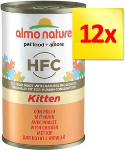 Almo Nature Classic Classic HFC Kitten, 6 x 140 g - Kurczak - Mokra karma dla kotów - miniaturka - grafika 3