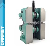 Imadła i ściski - DARMET Imadło maszynowe pryzmowe do wałków FQV 100/10-80 - miniaturka - grafika 1
