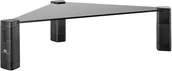 Uchwyty do monitorów - Podstawka pod laptopa monitor rogowa Maclean max 20kg hartowane szkło 515x285x127mm) MC-935 935 - miniaturka - grafika 1