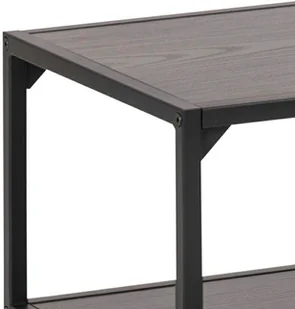 Actona Szafka RTV Seaford czarny - Szafki do salonu - miniaturka - grafika 3