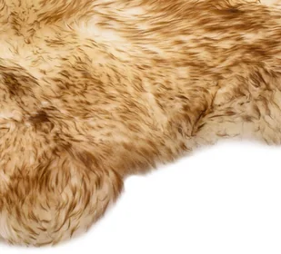 vidaXL Dywanik ze skóry owczej, 60 x 90 cm, brązowy melanż 283877 - Dywaniki łazienkowe - miniaturka - grafika 3