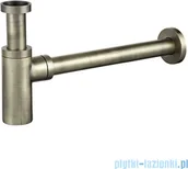 Syfony - Omnires syfon umywalkowy ozdobny brąz A186BR - miniaturka - grafika 1